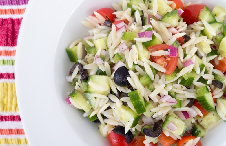 Greek-Style Orzo Salad